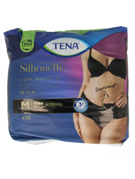 TENA Silhouette Normal Noir  Low waist incontinence underwear